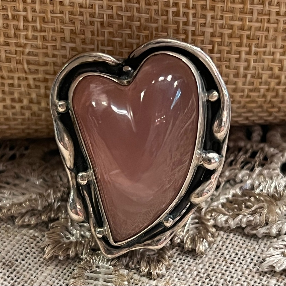 One of a kind sterling silver ring
